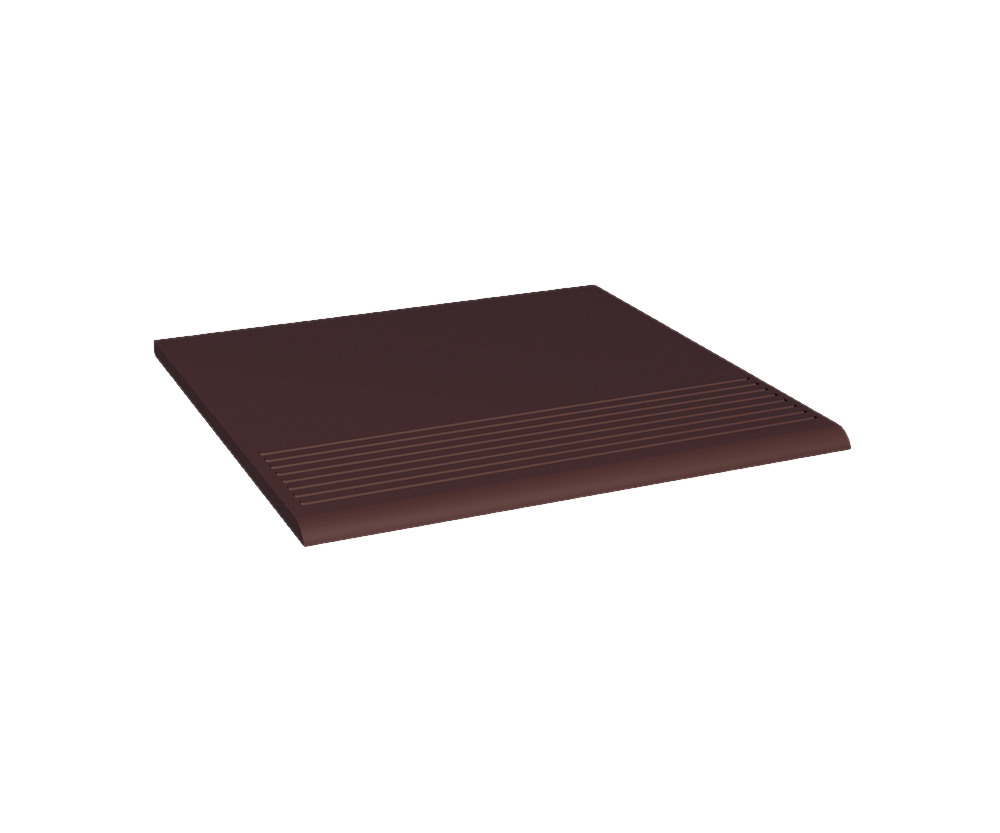 Клинкерная ступень с насечками Paradyz Natural Brown