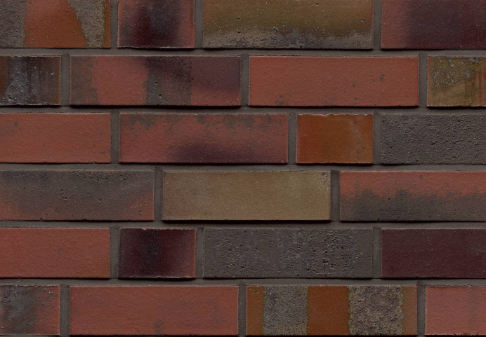 Клинкерный кирпич Feldhaus Klinker K574 carbona cerasi verdo