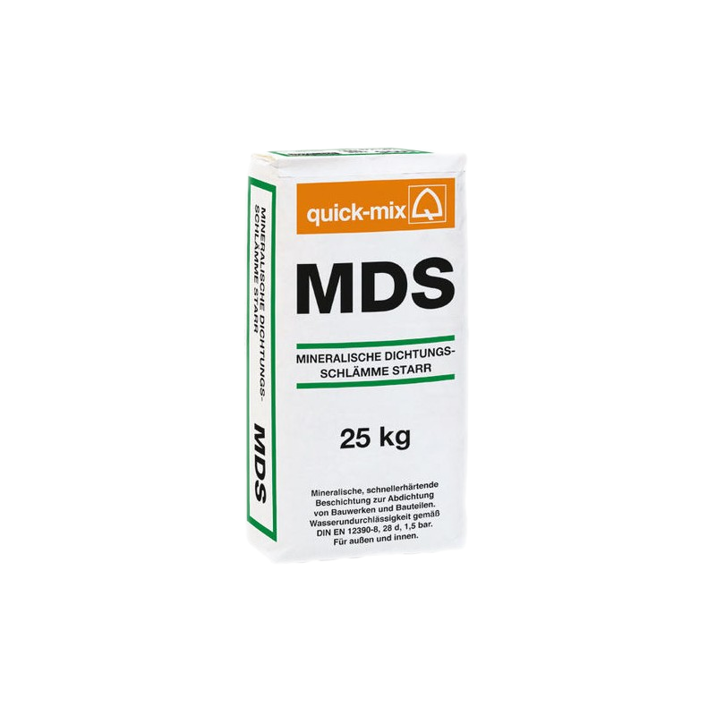 Минеральный гидроизолирующий раствор quick-mix MDS