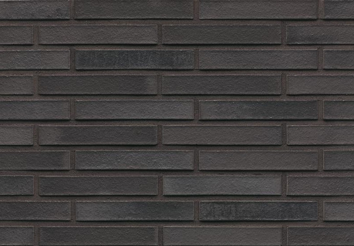 Клинкерный кирпич Muhr L15 Schwarz-bunt Edelglanz Mod.F40
