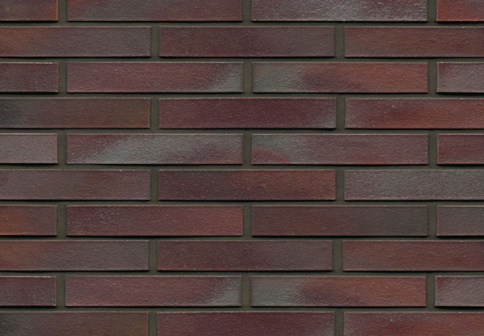 Клинкерный кирпич Muhr L10 Violettblau geflammt Mod.F40