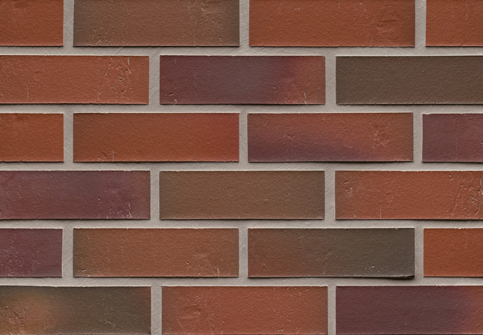 Клинкерная плитка Feldhaus Klinker R714 accudo carmesi bluastro