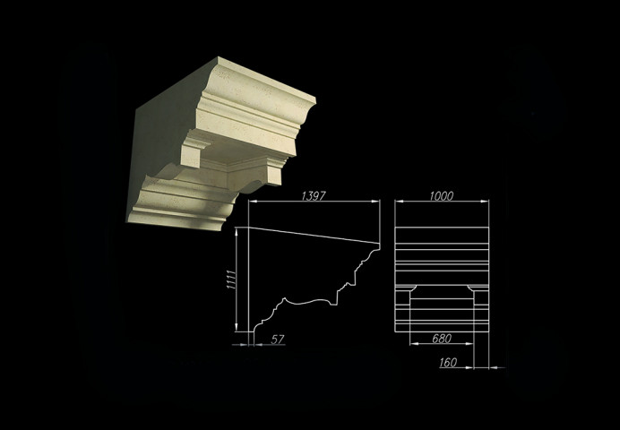 Карниз ACK 110-1