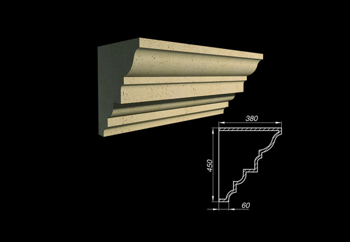 Карниз ACK 45-1