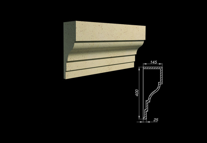 Карниз ACK 40-3