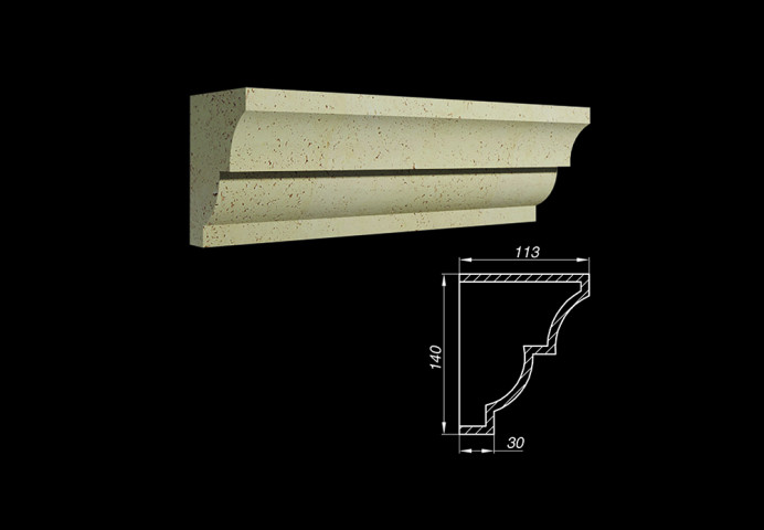 Карниз ACK 14-3