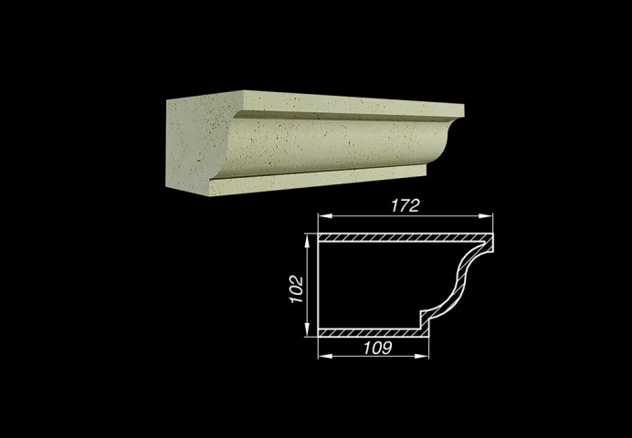 Карниз ACK 10-4