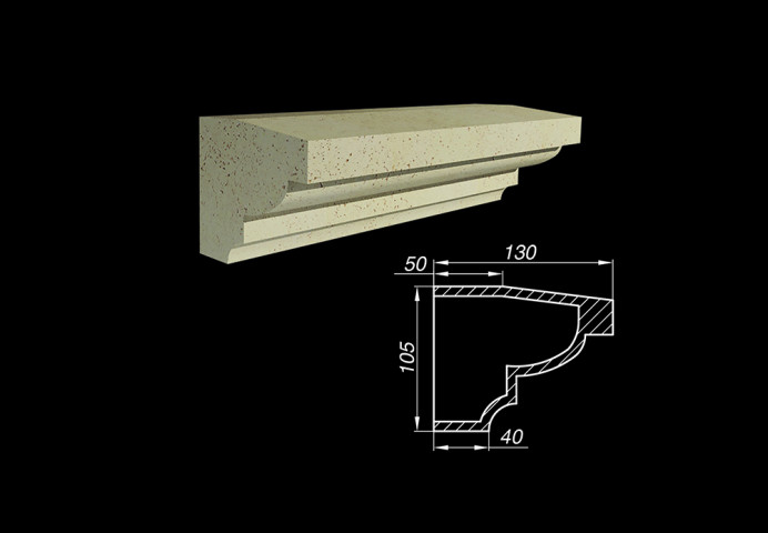  Карниз ACK 10-2