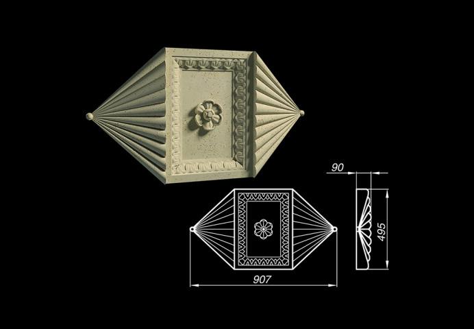 Филенка АСФЛ 90-49