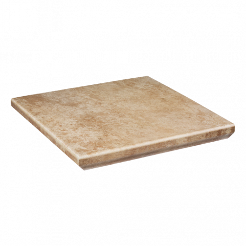Клинкерная угловая ступень с капиносом Paradyz Ilario Beige