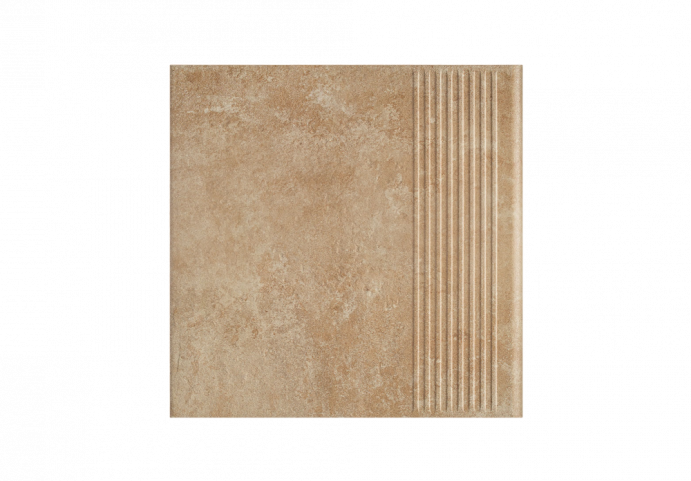 Клинкерная ступень с насечками Paradyz Ilario Beige