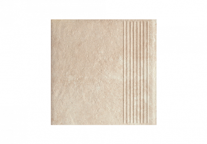Клинкерная ступень с насечками Paradyz Scandiano Beige