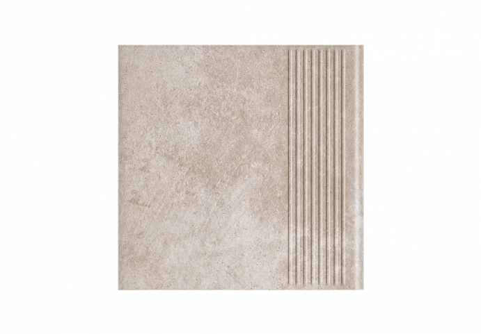 Клинкерная ступень с насечками Paradyz Viano Beige