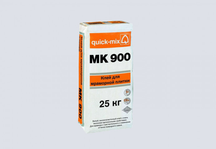 MK 900 Клей для мраморной плитки, белый quick-mix