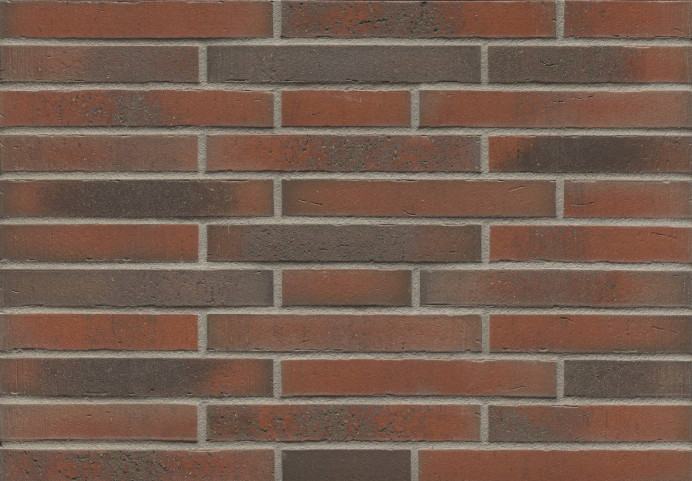 Ригельная клинкерная плитка Feldhaus Klinker R743 XLDF vascu carmesi flores