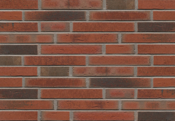 Ригельная клинкерная плитка Feldhaus Klinker R752 LDF vascu ardor carbo