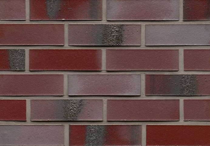 Клинкерный кирпич Feldhaus Klinker K563 carbona ardor rutila