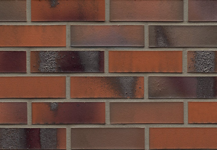 Клинкерная плитка Feldhaus Klinker R562 carbona terreno bluastro